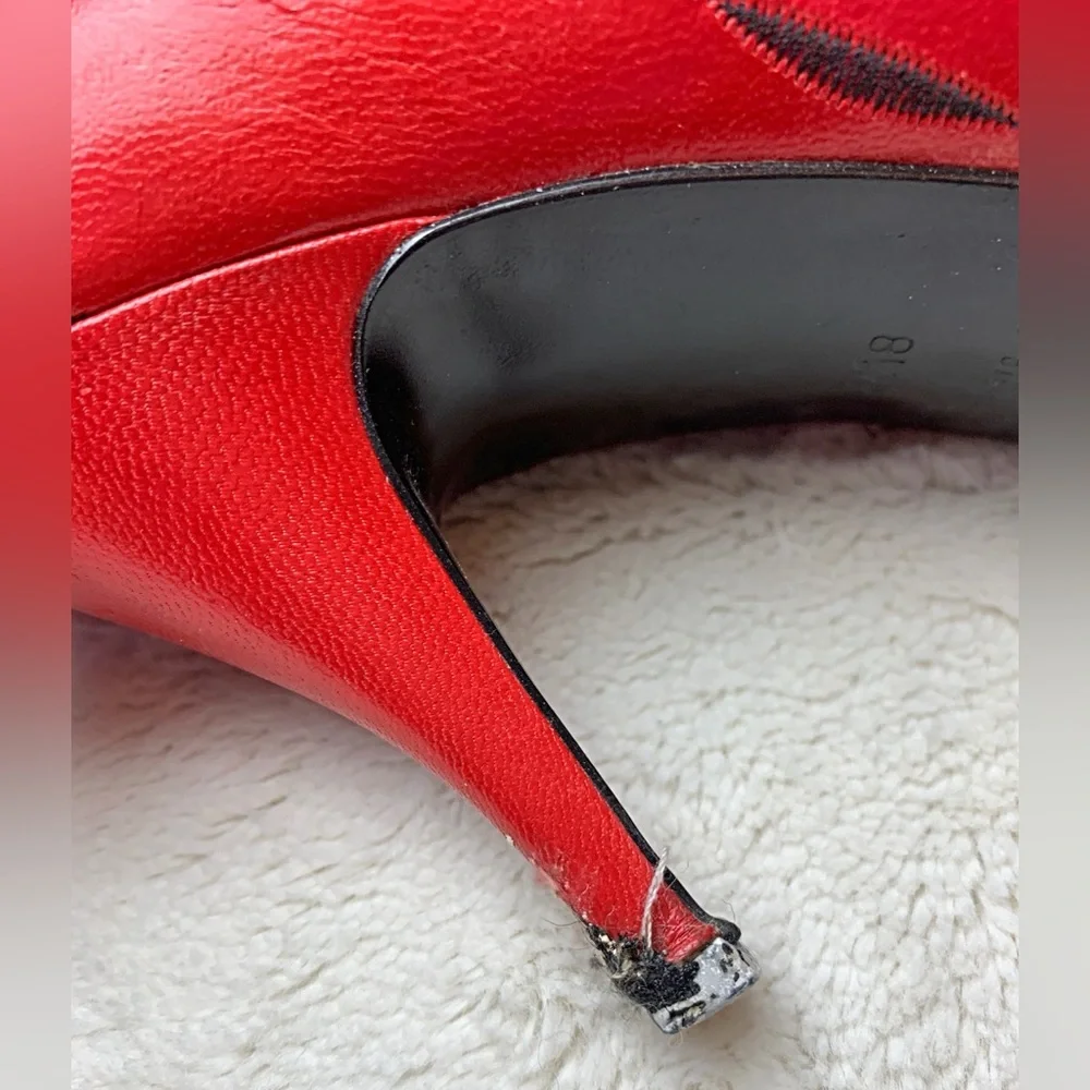 Vintage 9 West leather pumps - Picture 4 of 6